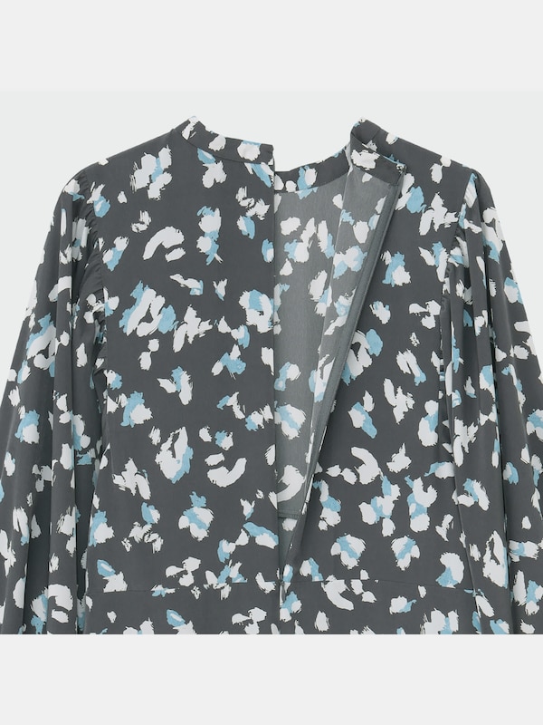 レオパードプリントワンピース（長袖）