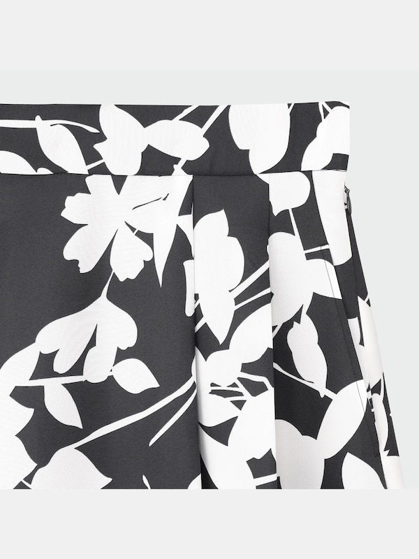 フラワープリントフレアスカート