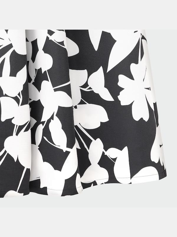 フラワープリントフレアスカート