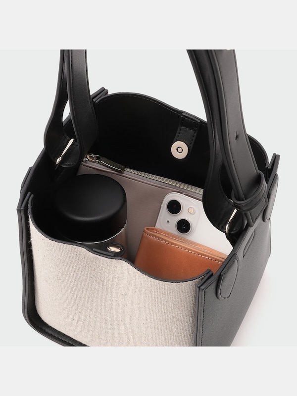 キャンバスコンビ2WAYミニバッグ