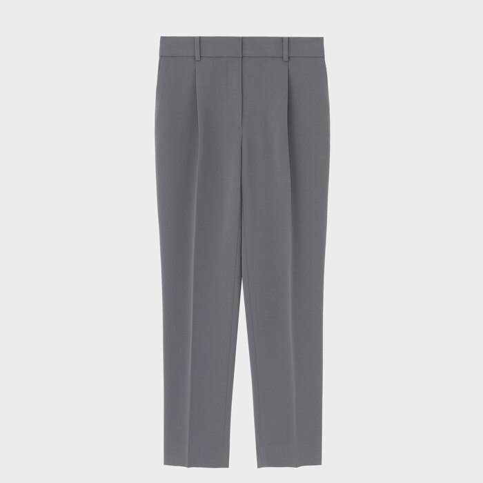 トリアセブレンドテーパードパンツ（セットアップ可能）（丈長め）