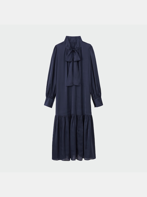 2WAYボウタイワンピース（長袖）