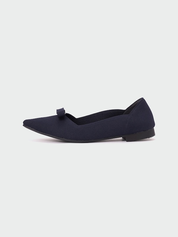 リサイクルニット2WAYエアリーパンプス