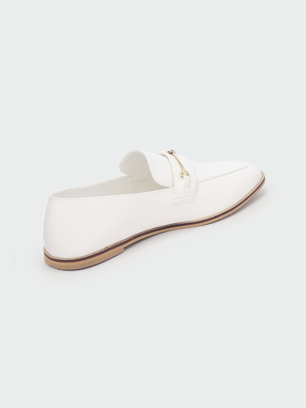 フェイクレザーソフトローファー