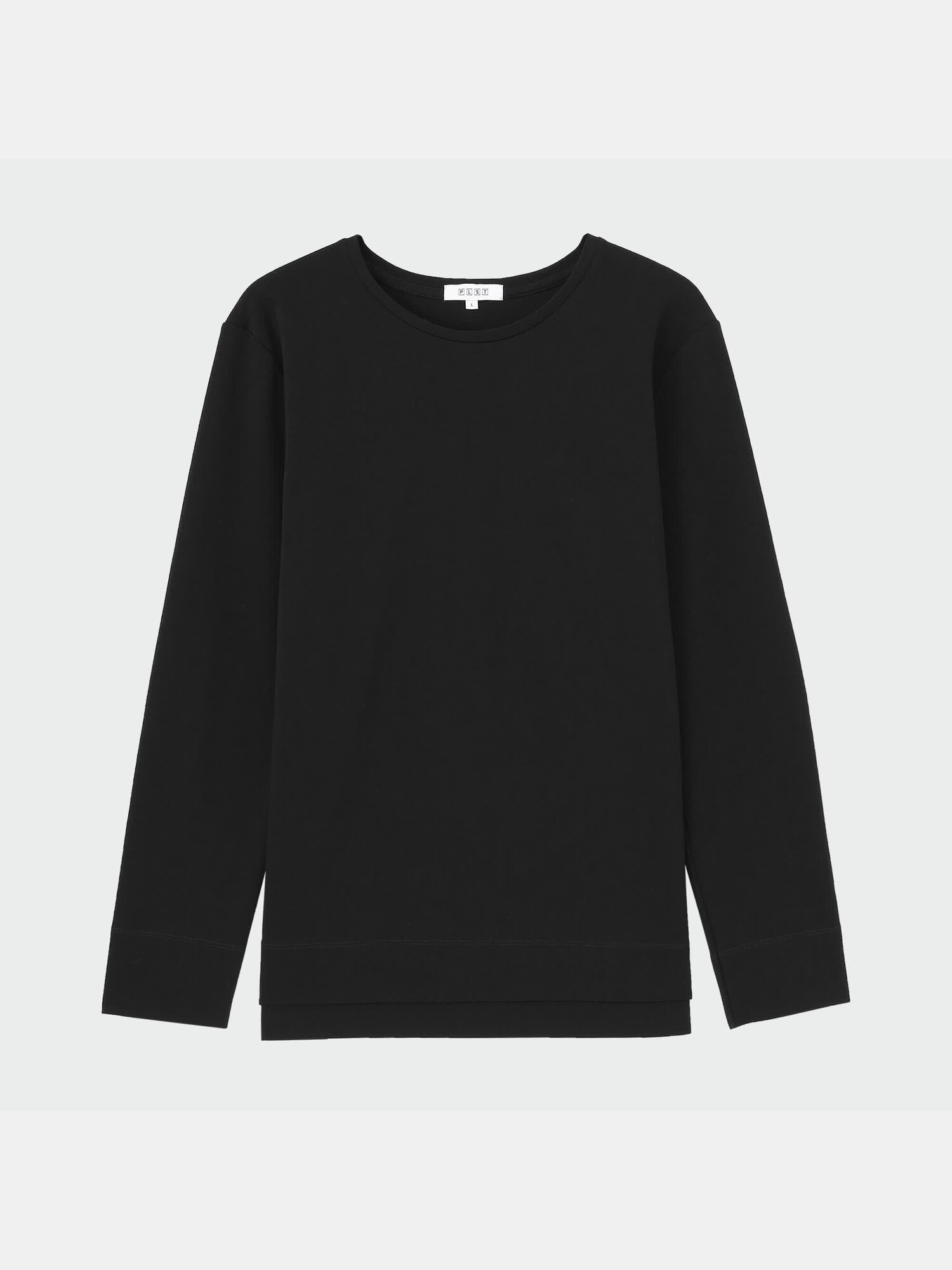 PLST(プラステ)公式 | シルキーコットンブレンドクルーネックTシャツ