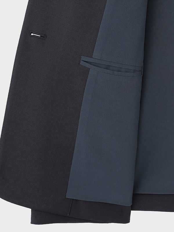 ウールブレンドトロテーラードジャケット