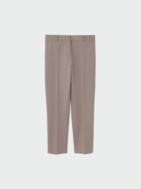 PLUS STYLEスティックパンツ（コットンブレンド）