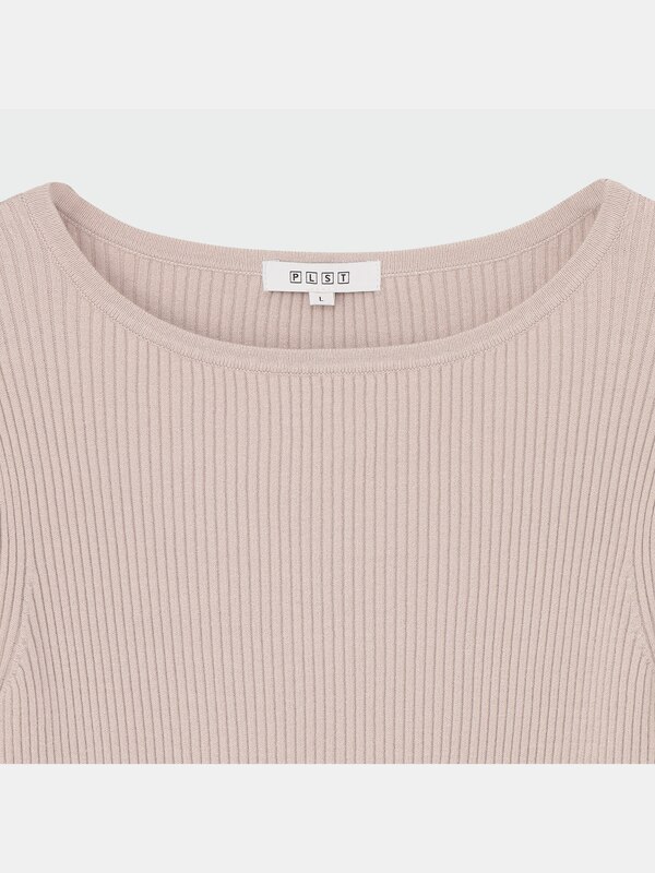 ウォ  ッシャブルリブセーター（長袖）