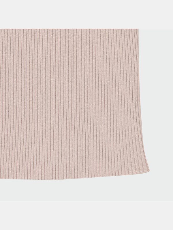 ウォッシャブルリブセーター（長袖）