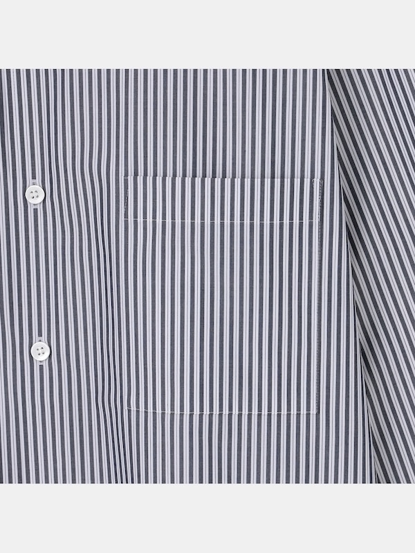 キュプラブレンドレギュラーカラーシャツ（長袖）