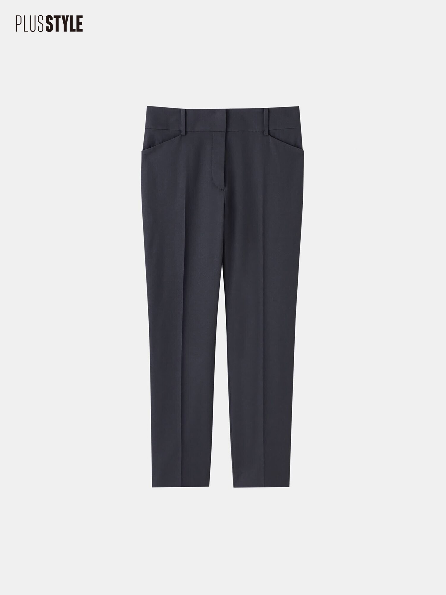 【美品】PLST　リネンブレンドパンツセットアップ　洗える　超ストレッチ　M　L 美品】PLST リネンブレンドパンツセットアップ 洗える 超