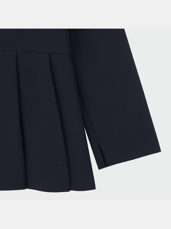 フェイクパールブラウスパンツセットアップ（長袖）