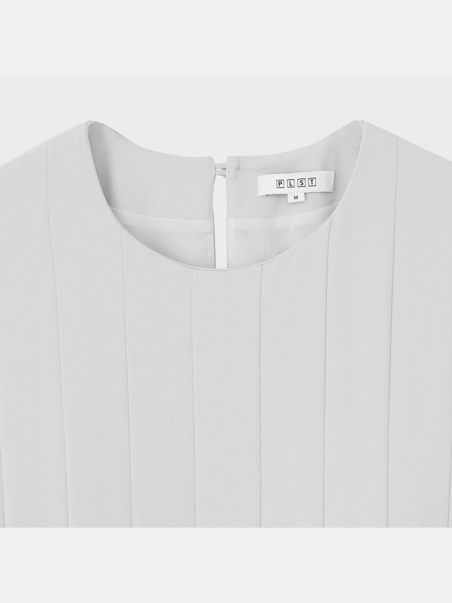 PLST(プラステ)公式 | ジョーゼットボックスプリーツワンピース（長袖）