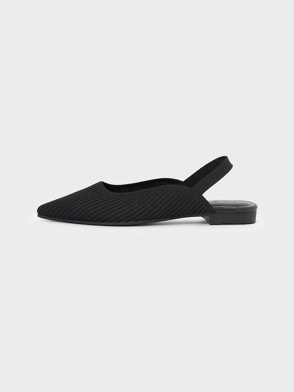 リサイクルニットエアリースリングバックシューズ