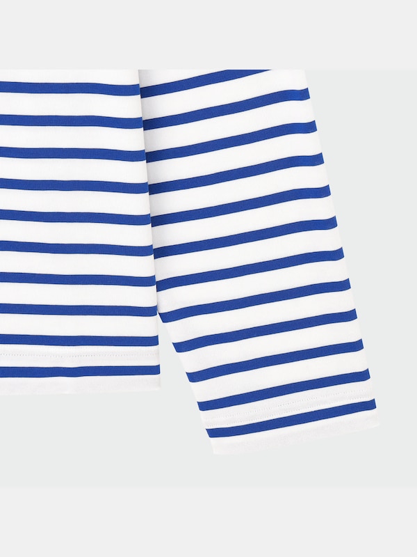 ボーダークルーネックTシャツ（長袖）