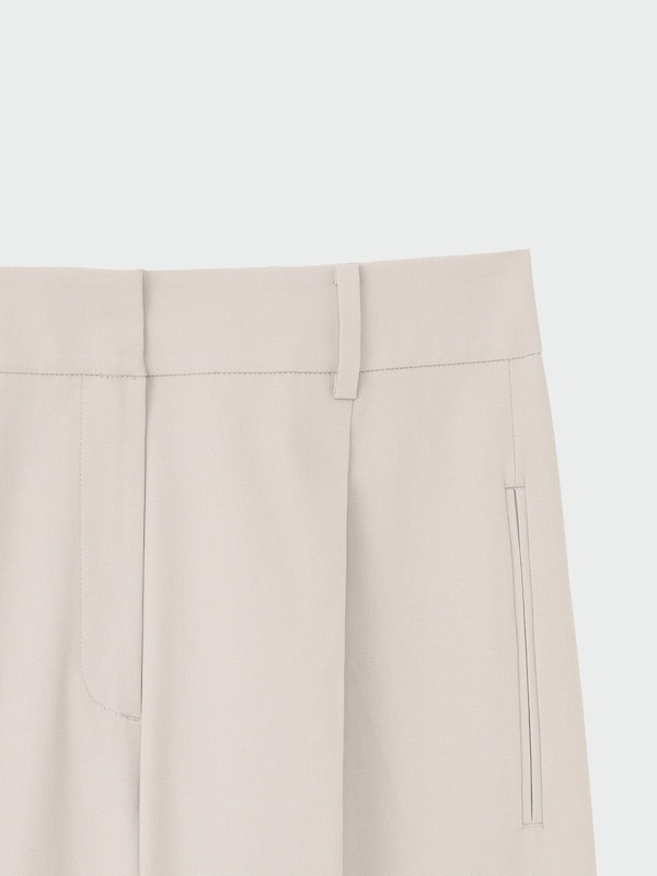 2023年モデル ワイドパンツ（リネンブレンド）