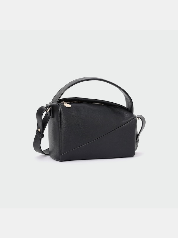 ソフトフェイクレザーショルダーバッグ