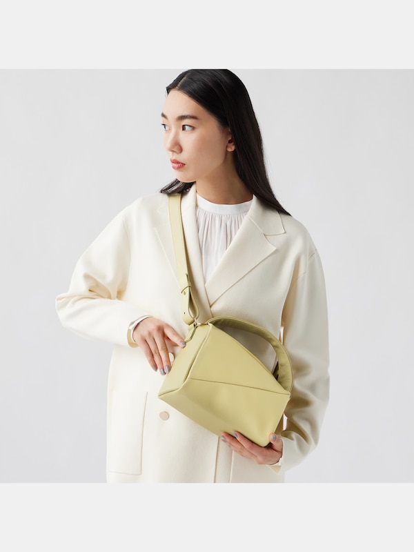 ソフトフェイクレザーショルダーバッグ