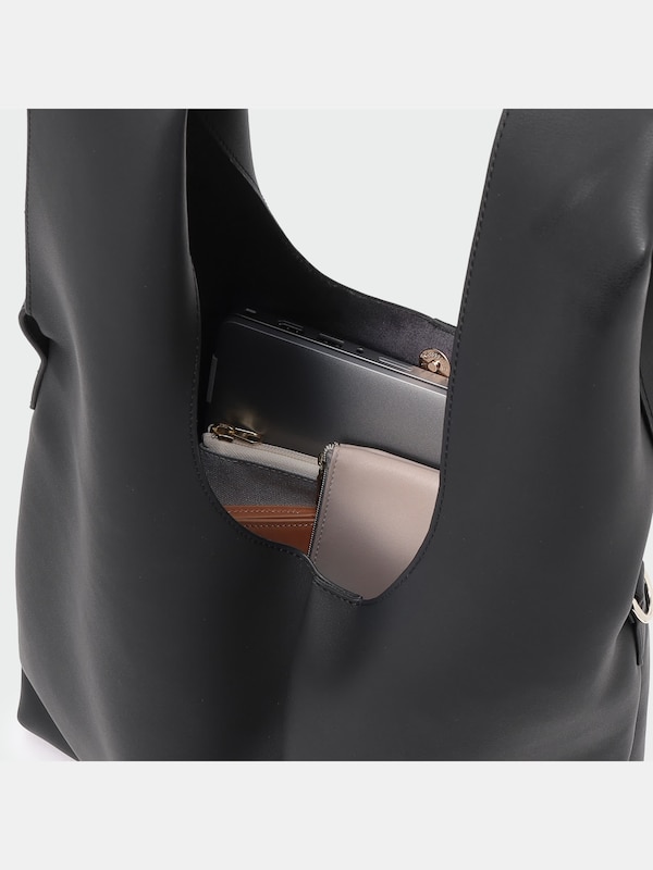 フェイクレザー3WAYトートバッグ