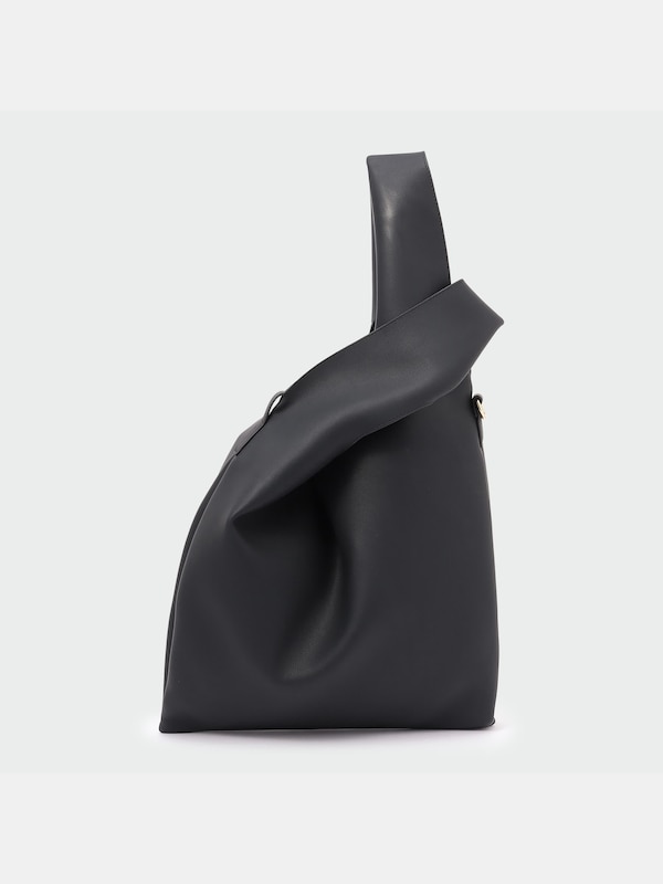 フェイクレザー3WAYトートバッグ