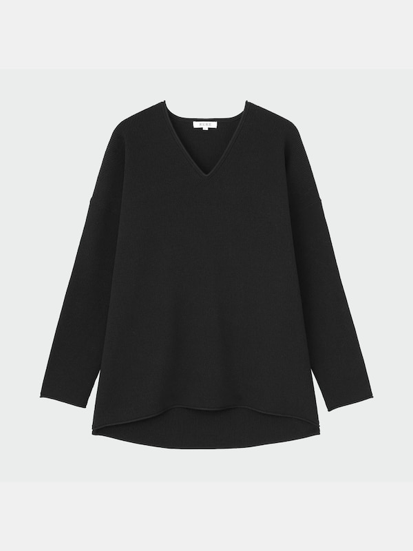 コットンポンチョセーター（長袖）