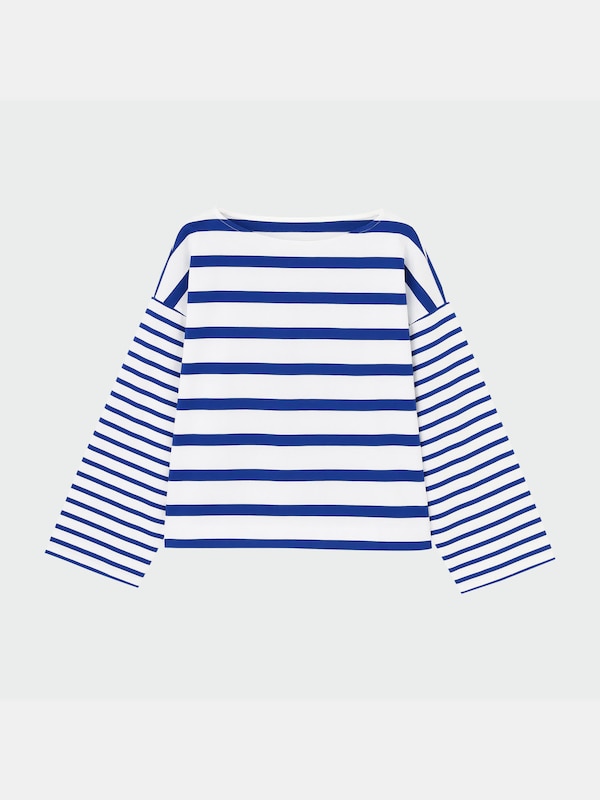 ミックスボーダーTシャツ