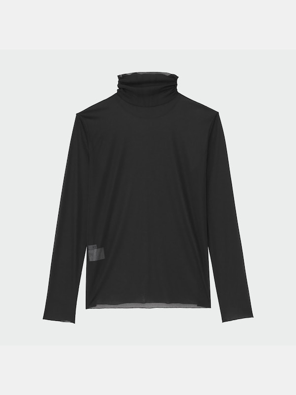 シアータートルネックTシャツ