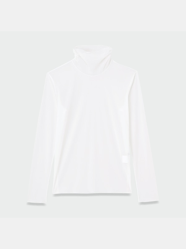 シアータートルネックTシャツ