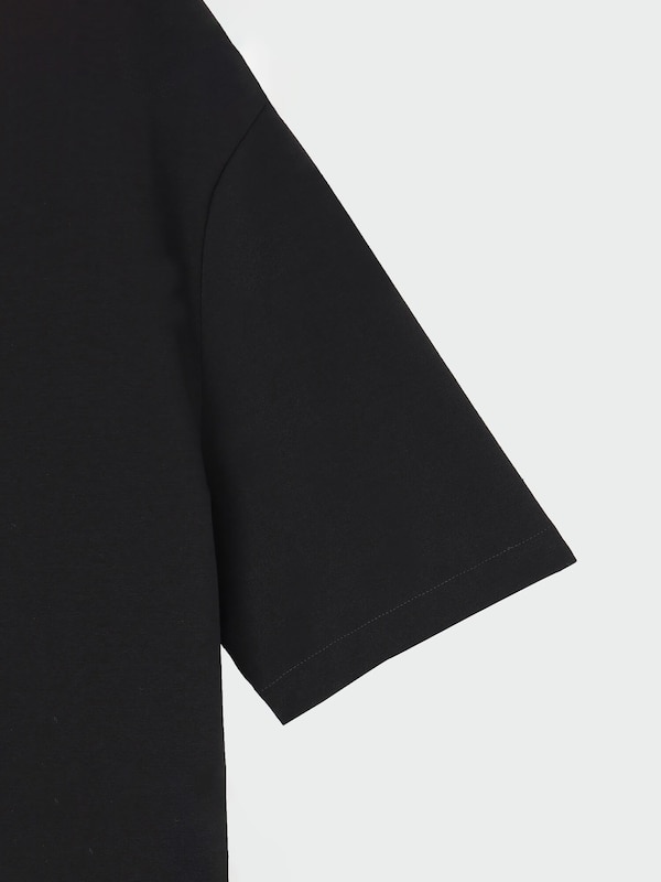 シルキーコットンブレンドコンパクトTシャツ（半袖）