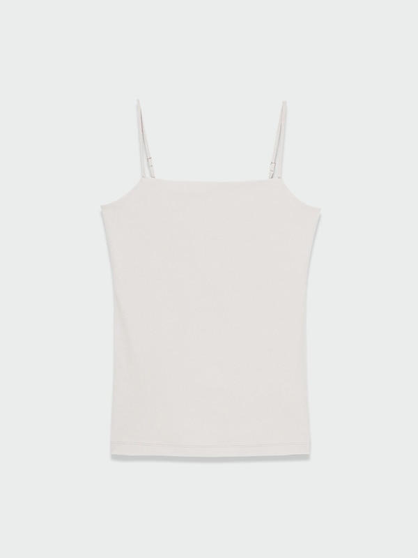 コットンベア天竺キャミソール