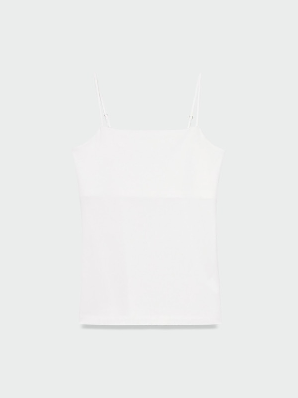コットンベア天竺キャミソール
