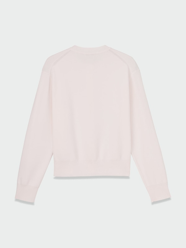 UVカットレーヨンブレンドクルーネックカーディガン