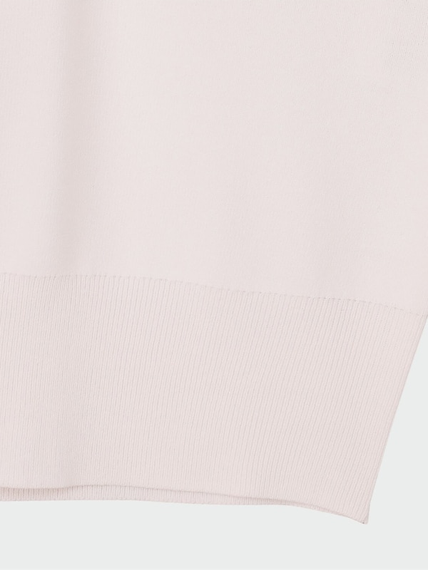 UVカットレーヨンブレンドクルーネックカーディガン