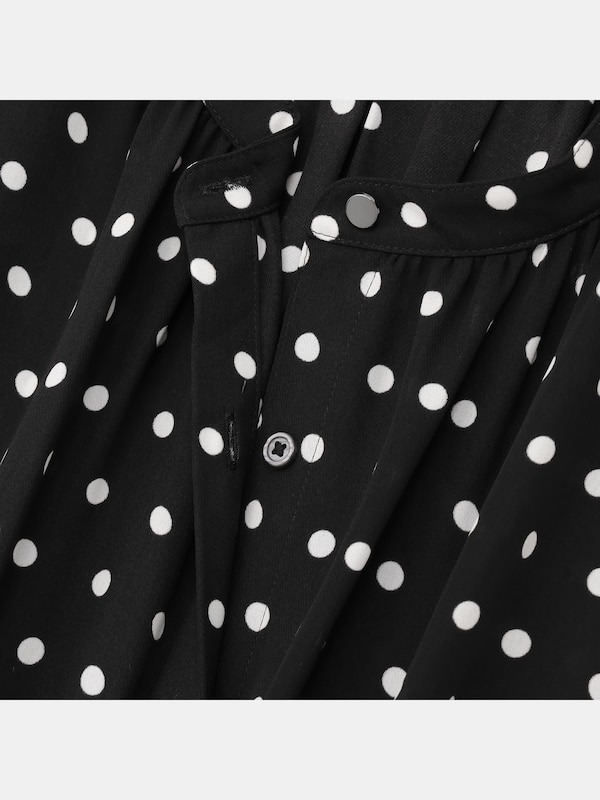 ドロストギャザーワンピース（長袖）/着丈112.0～119.0cm