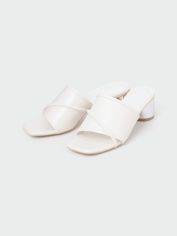 シリンダーヒールミュール