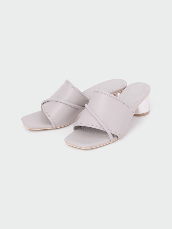 シリンダーヒールミュール