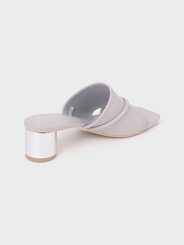 シリンダーヒールミュール