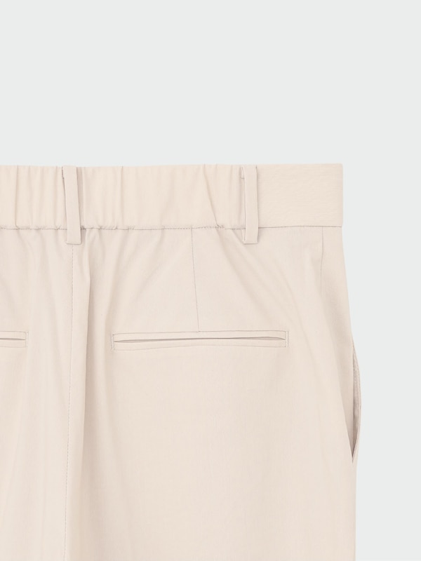 ハイストレッチリネンミックススティックフレアパンツ