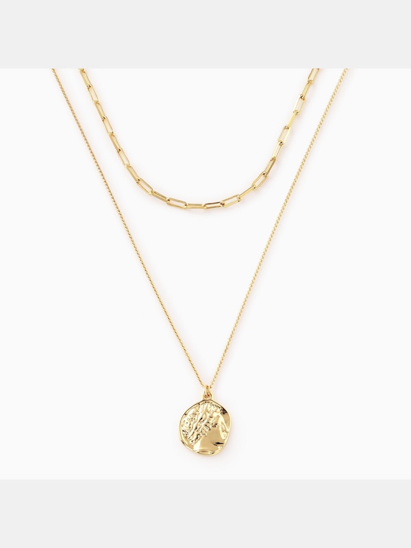 コインモチーフネックレス