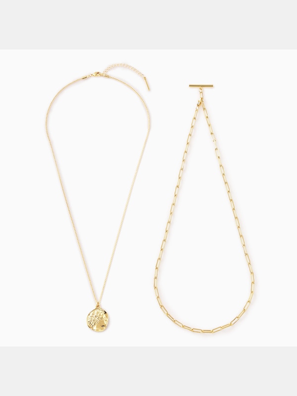 コインモチーフネックレス