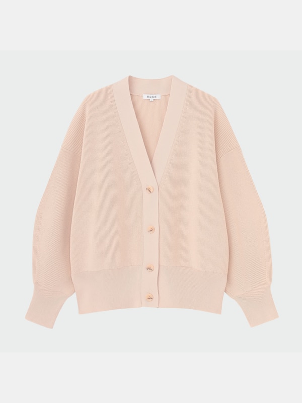 ハイツイストミドルゲージカーディガン