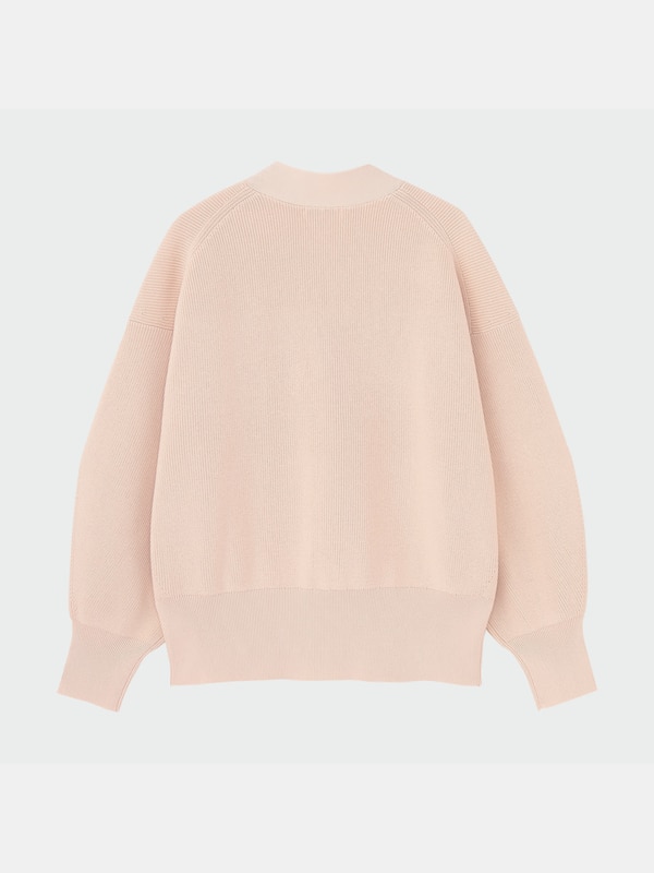 ハイツイストミドルゲージカーディガン