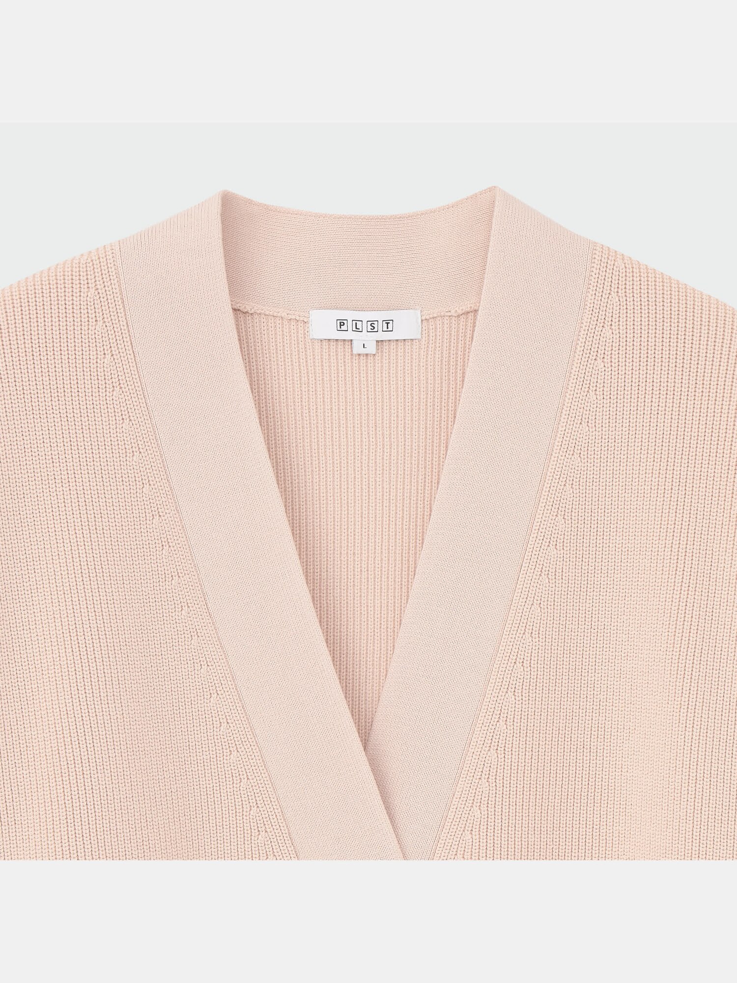 美品 プラステ PLST 2018モデル 伸縮性のある ベルテッド コーディガン PLST(プラステ)公式 | ストレッチツイルベルテッドジレ(レディース)