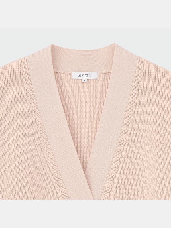 ハイツイストミドルゲージカーディガン