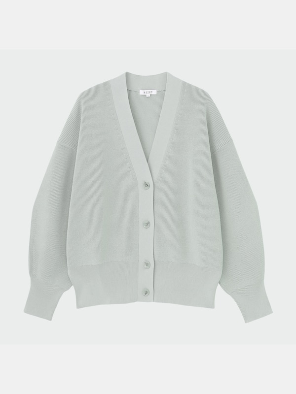 ハイツイストミドルゲージカーディガン