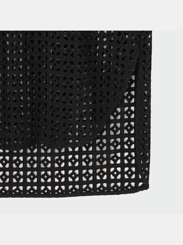 オープンワークレースロングシャツ（長袖）