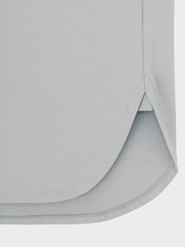 ストレッチコットンブレンドラウンドテールTシャツ（半袖）