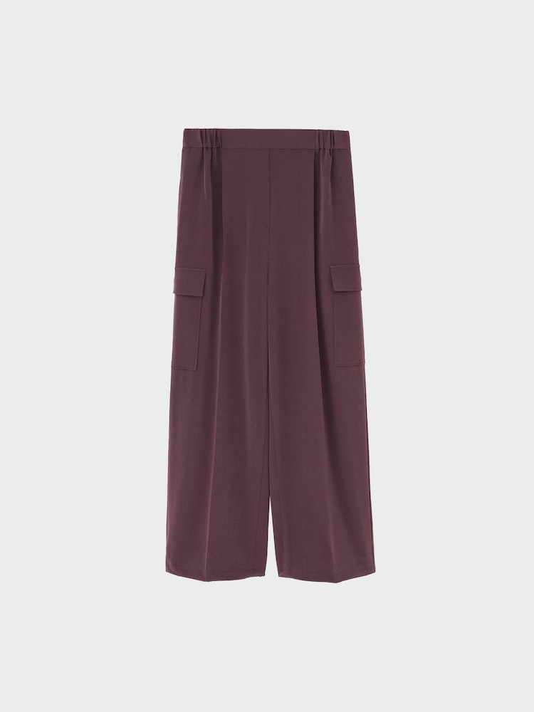 theory 23SS バンドカラー ポケットデザインブラウス 黒（CLANE 