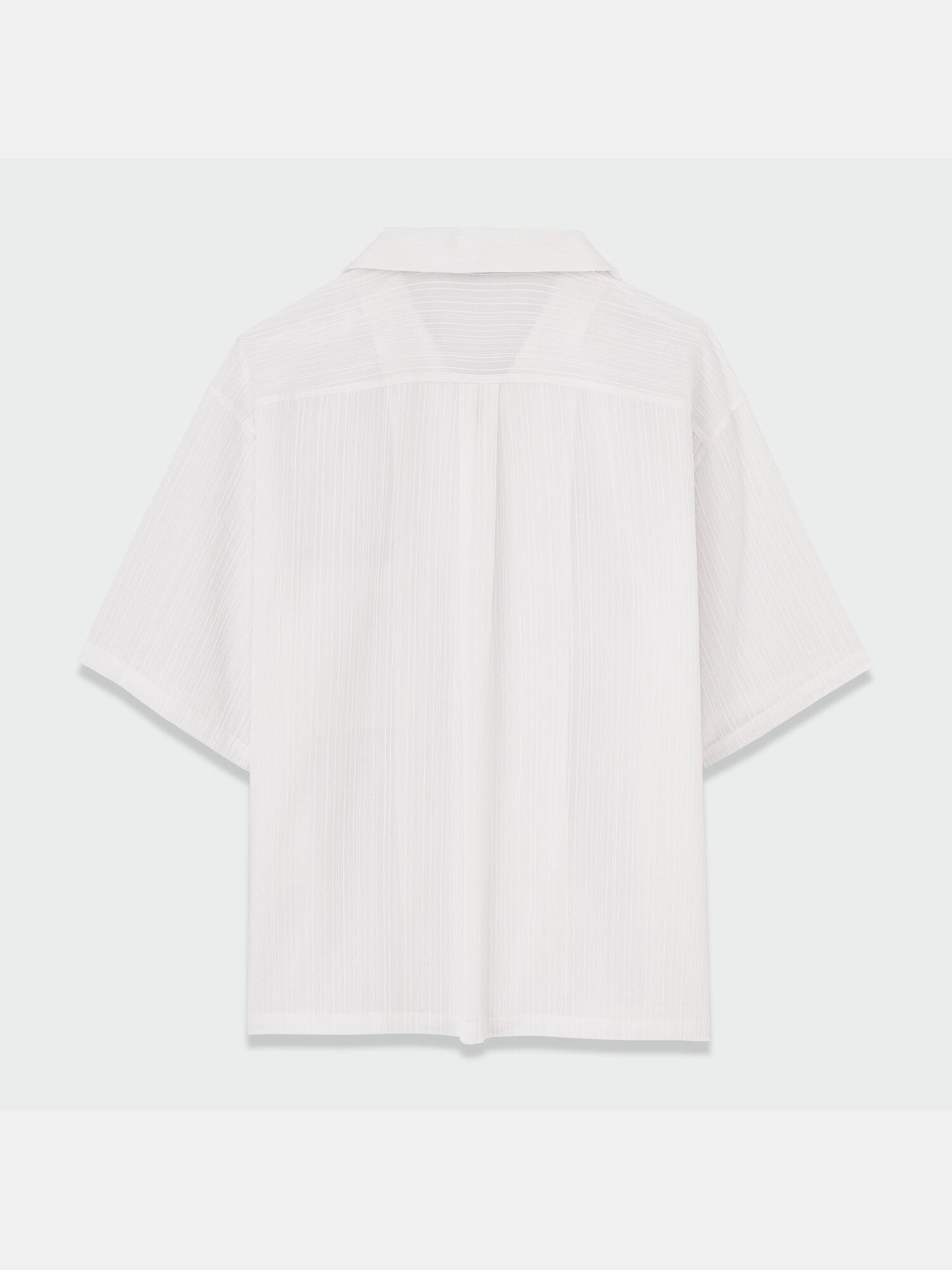 【Supreme】ストライプオープンカラー　半袖　シャツ　白 レトロプリント/ストライプ半袖オープンカラーシャツ | 【公式