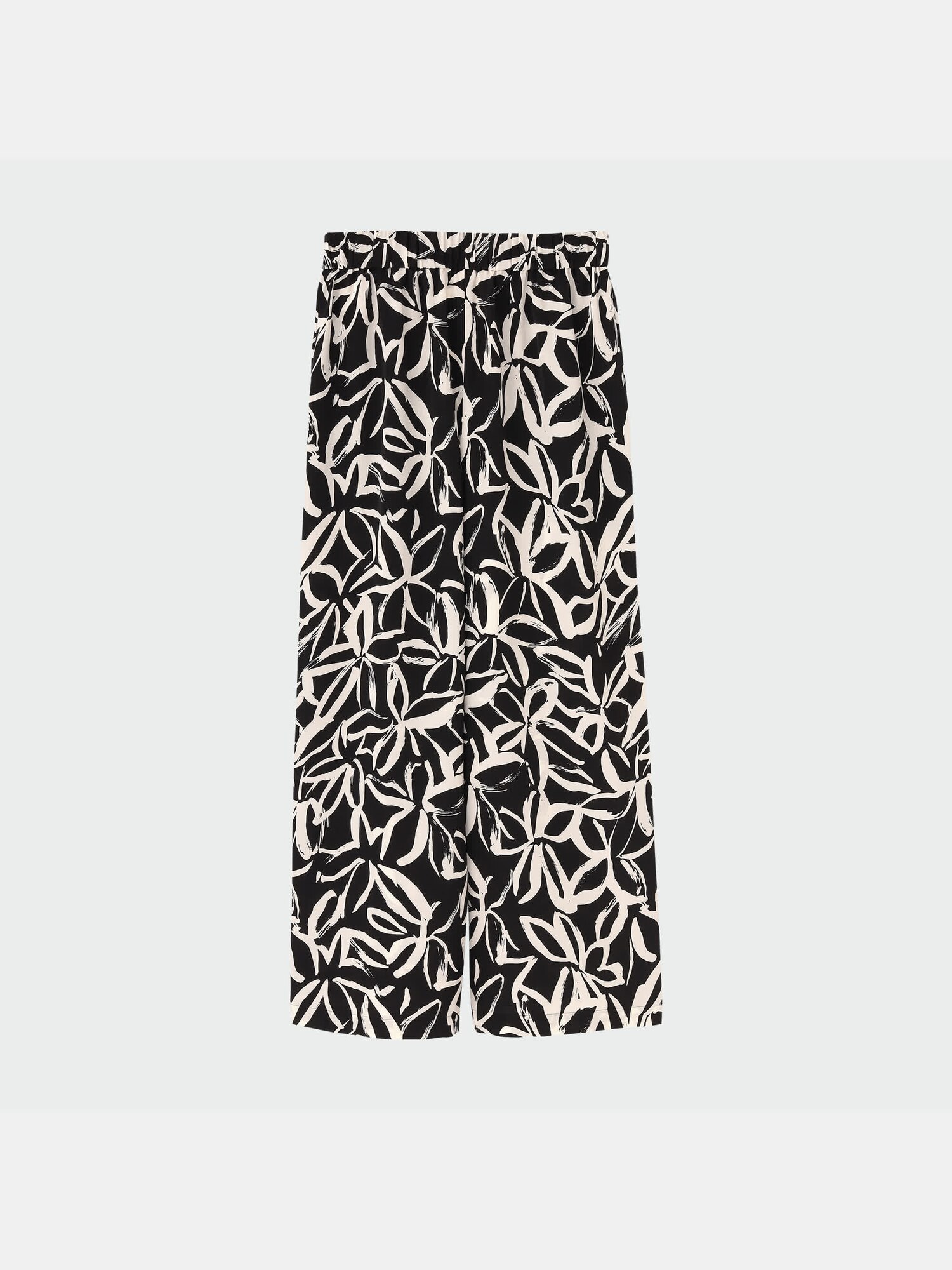 TSURU フラワープリント ワイドパンツ 34サイズ MINERTE】flower print wide pants / フラワープリントワイド